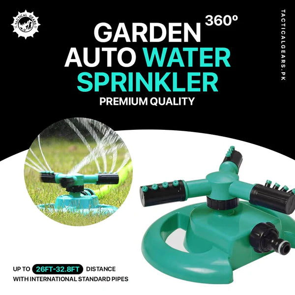 360° Automatic Lawn & Garden Sprinkler