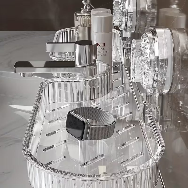 No-Drill Kitchen & Bathroom Sink Organizer (Premium Quality)