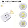 3 Pcs Wireless LED Closet Lights with Remote Control