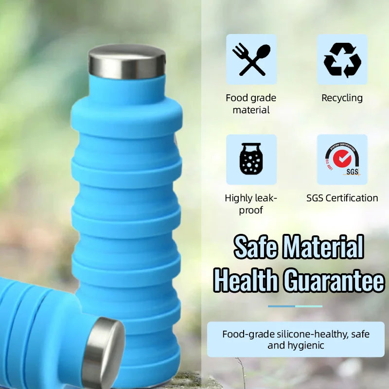 Foldable Silicone Water Bottle