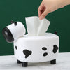 2 in 1 Cow Tissue Box with Toothpick Holder