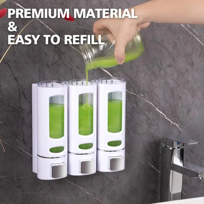 Wall-Mounted Manual Soap Dispenser
