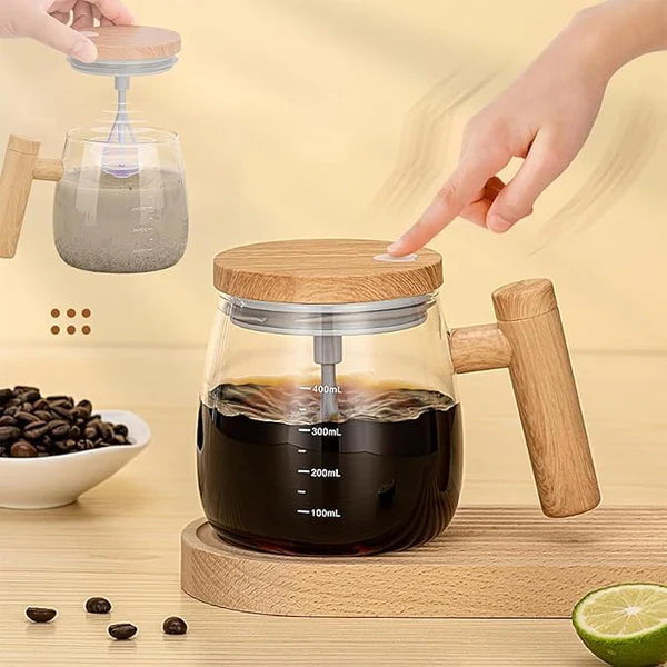 Rechargeable Self-Stirring Coffee Mug
