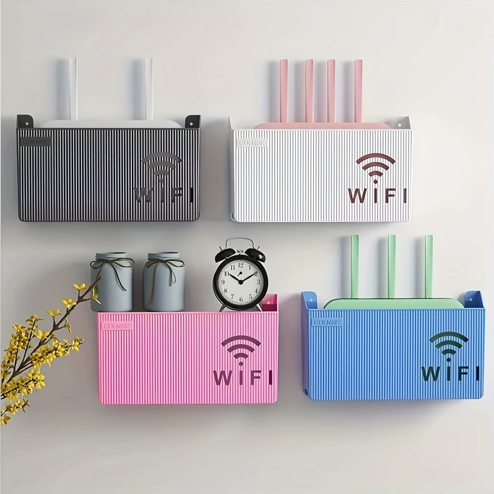 Wall-Mounted Router Storage Box