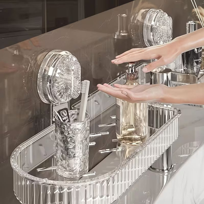 No-Drill Kitchen & Bathroom Sink Organizer (Premium Quality)