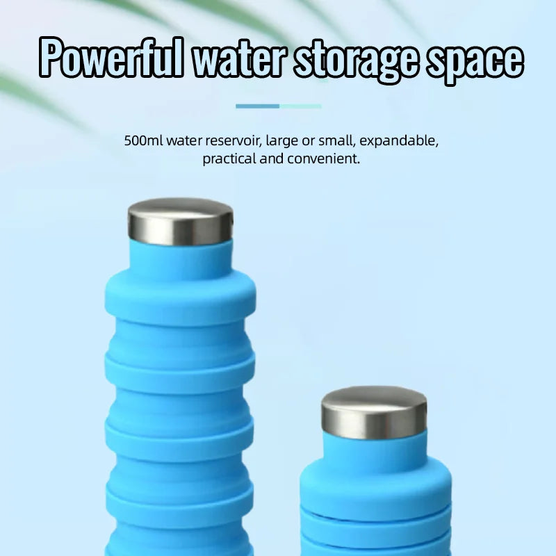 Foldable Silicone Water Bottle