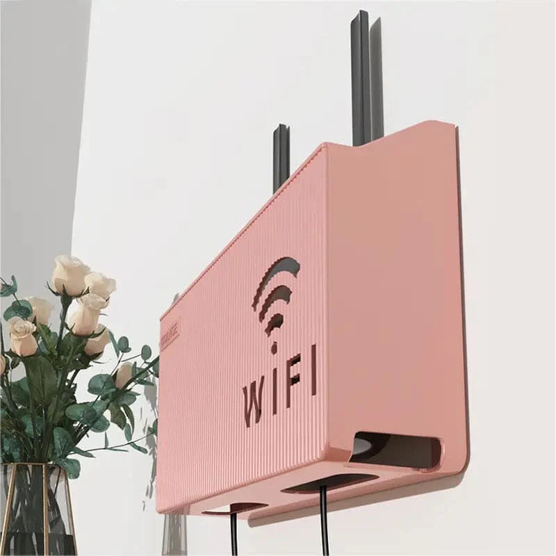 Wall-Mounted Router Storage Box