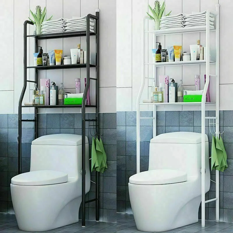 Toilet Storage Rack (White) - Imported Quality