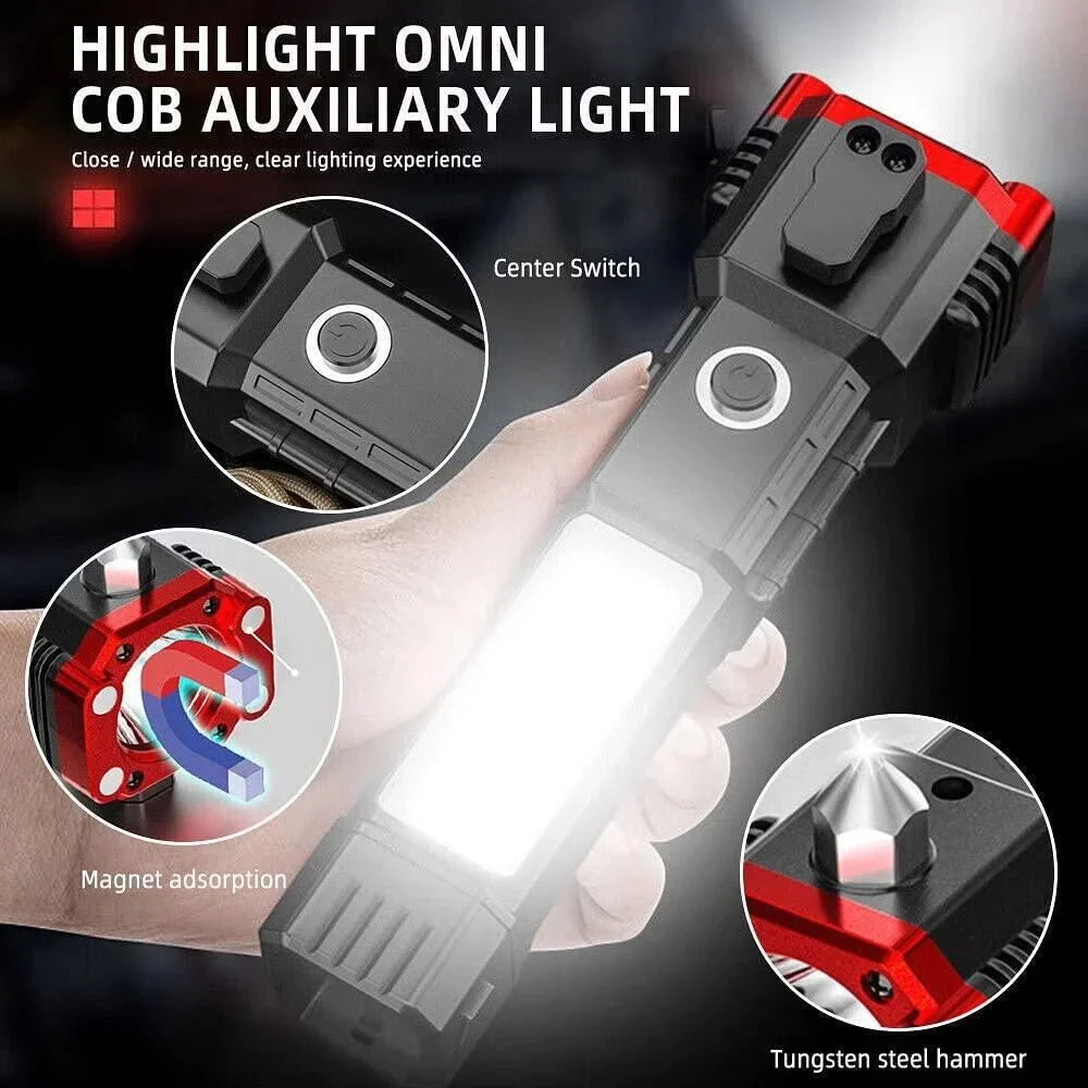 Super Bright Rechargeable LED Flashlight