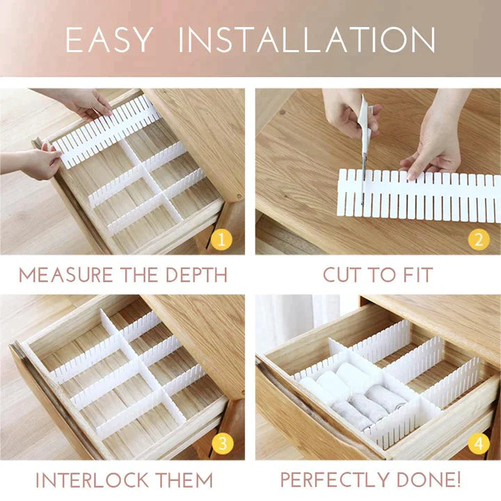 Adjustable Drawer Organizer