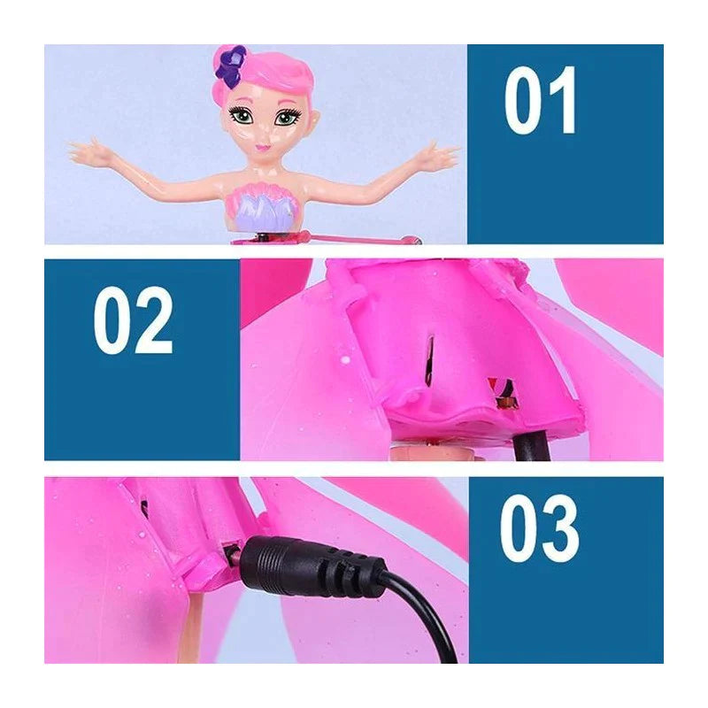 Magic Flying Fairy Princess Doll